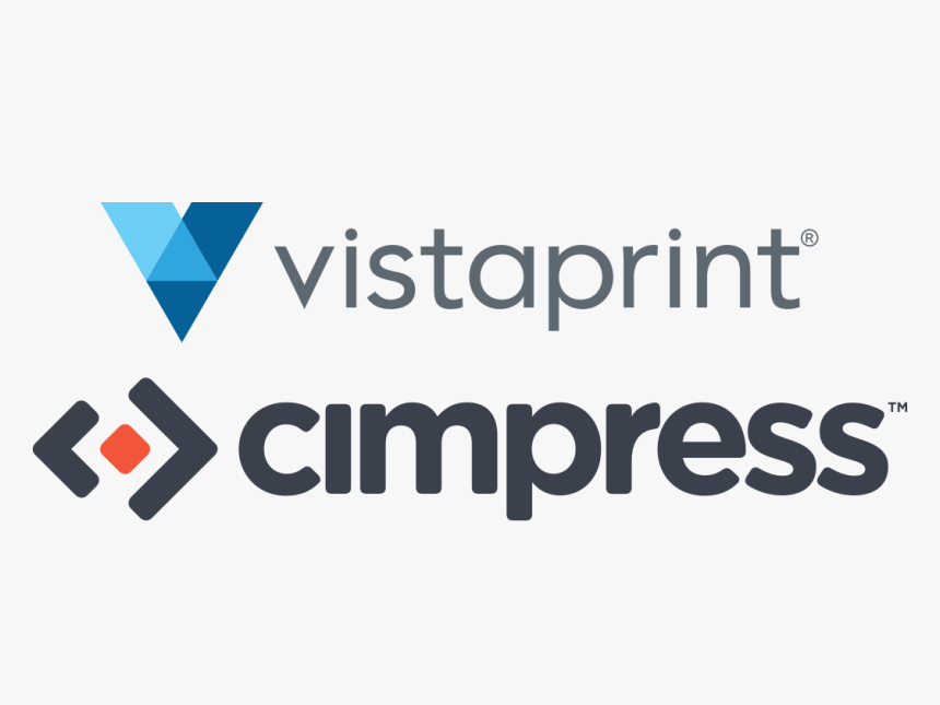 Cimpress and Vistaprint logo lockup, representing the DHPA internal tool project